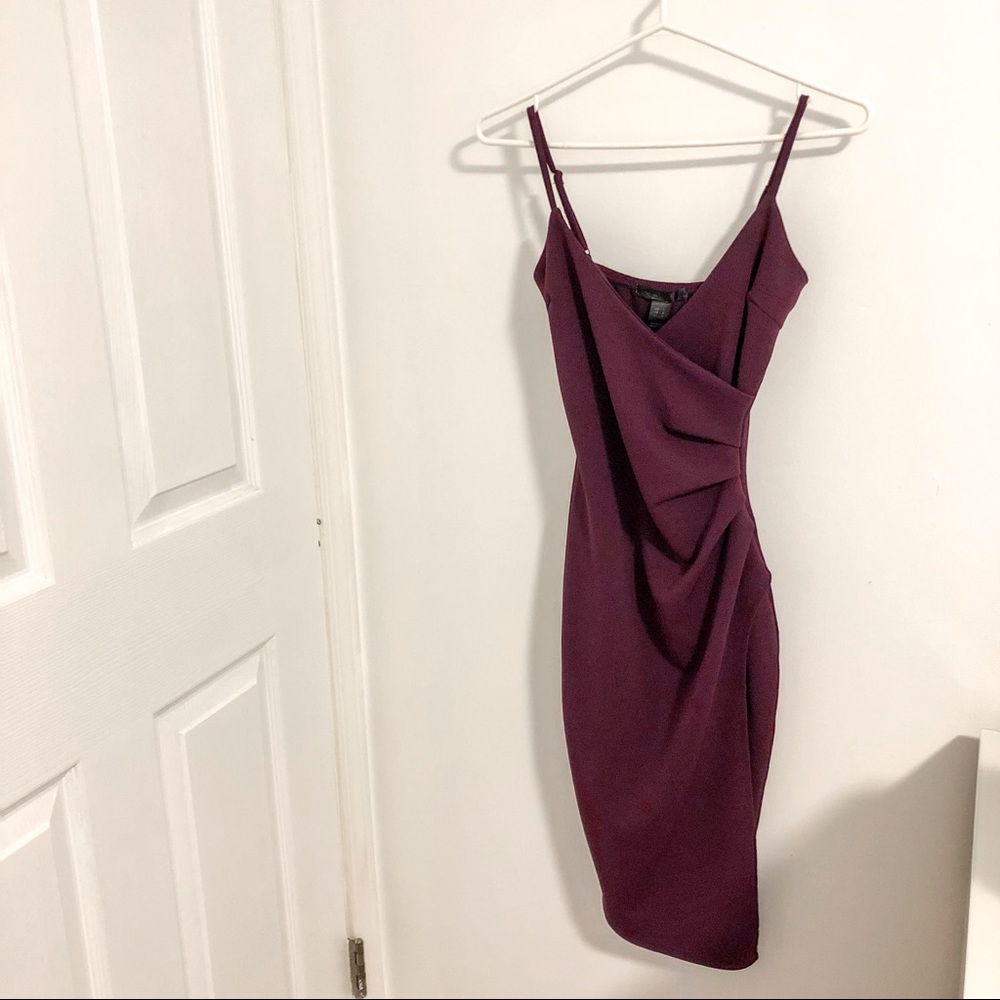 Wrap Style Bodycon Dress (XS)